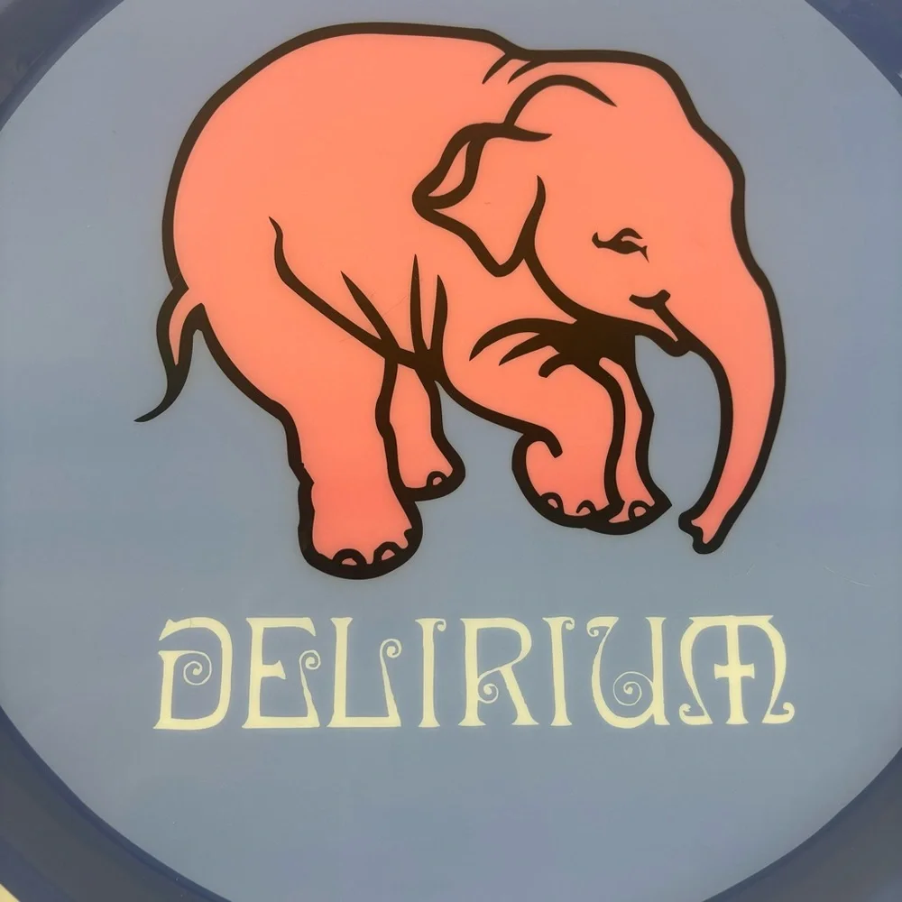 DELERIUM Tremen Belgium Beer Pink Elephant serving tray-collectible